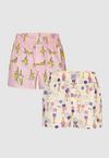 Lousy Livin 2Pack Boxershorts Ice Cream & Unterhose Herren - Blossom