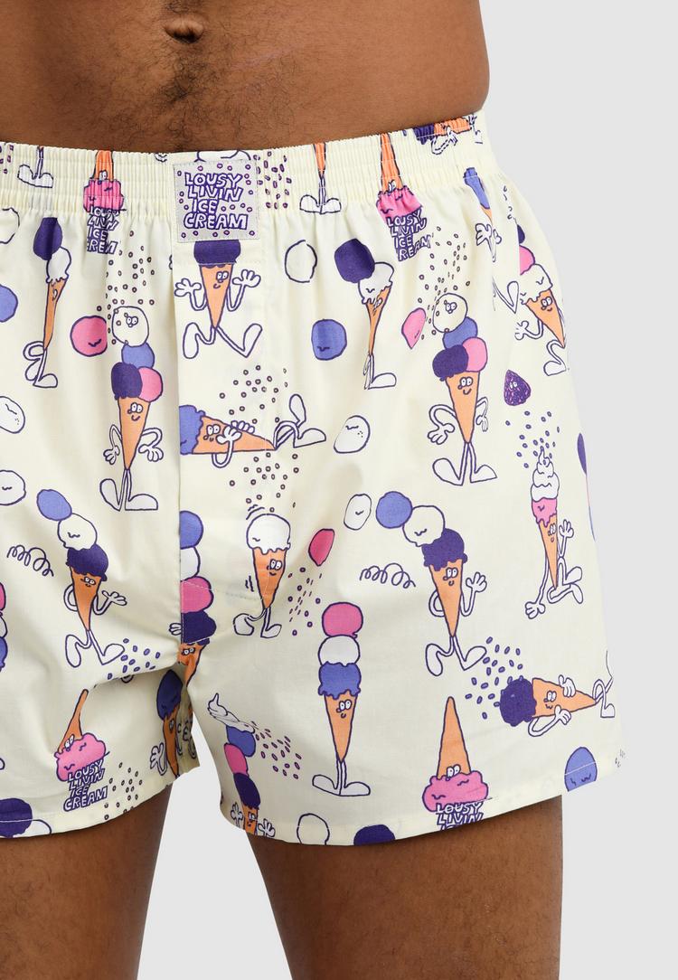 Lousy Livin Lousy Livin 2Pack Boxershorts Ice Cream & Unterhose Herren - Blossom - 7 | SportScheck