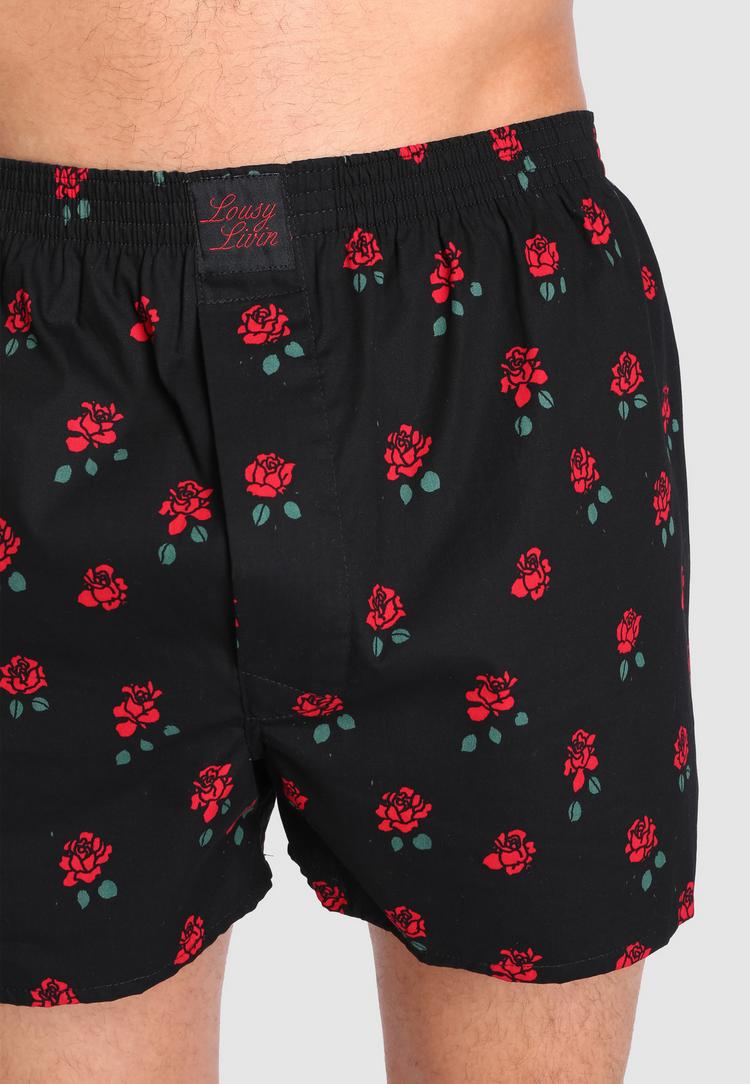 Lousy Livin Lousy Livin Rose & Valentines Unterhose Herren - Black White - 4 | SportScheck