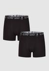 Lousy Livin 2Pack Boxershorts Trunks Unterhose Herren - Black