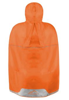 Rückansicht von normani Outdoor Sports Cherrapunji Kids Outdoorjacke Orange