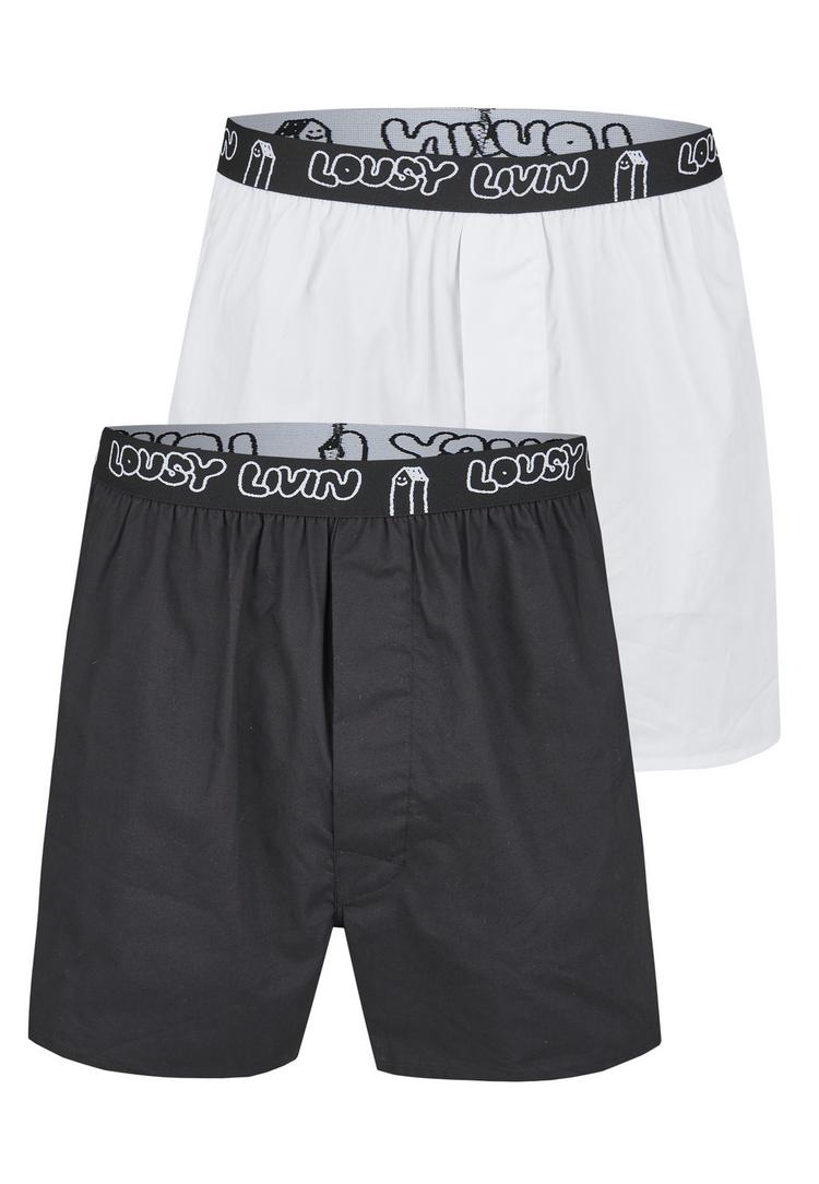 Lousy Livin Lousy Livin Boxer Briefs Unterhose Herren - Black White - 0 | SportScheck