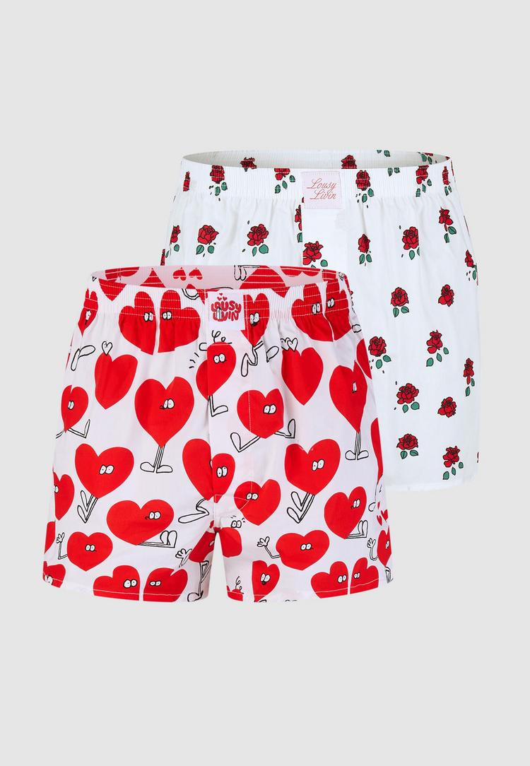 Lousy Livin Lousy Livin Rose & Valentines Unterhose Herren - White - 0 | SportScheck