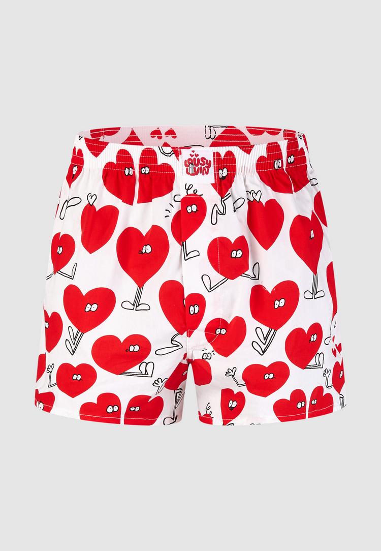 Lousy Livin Lousy Livin Rose & Valentines Unterhose Herren - White - 1 | SportScheck