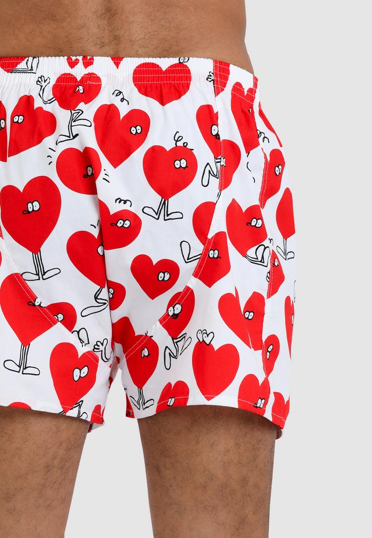 Lousy Livin Lousy Livin Rose & Valentines Unterhose Herren - White - 5 | SportScheck