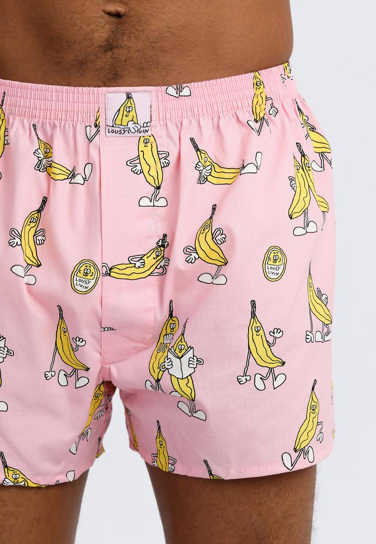 Lousy Livin Lousy Livin 2Pack Boxershorts Butterfly & Unterhose Herren - Pink Fly - 6 | SportScheck