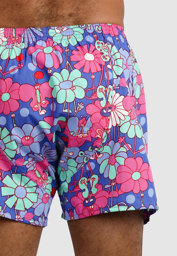 Lousy Livin Lousy Livin 2Pack Boxershorts Butterfly & Unterhose Herren - Pink Fly - 8 | SportScheck