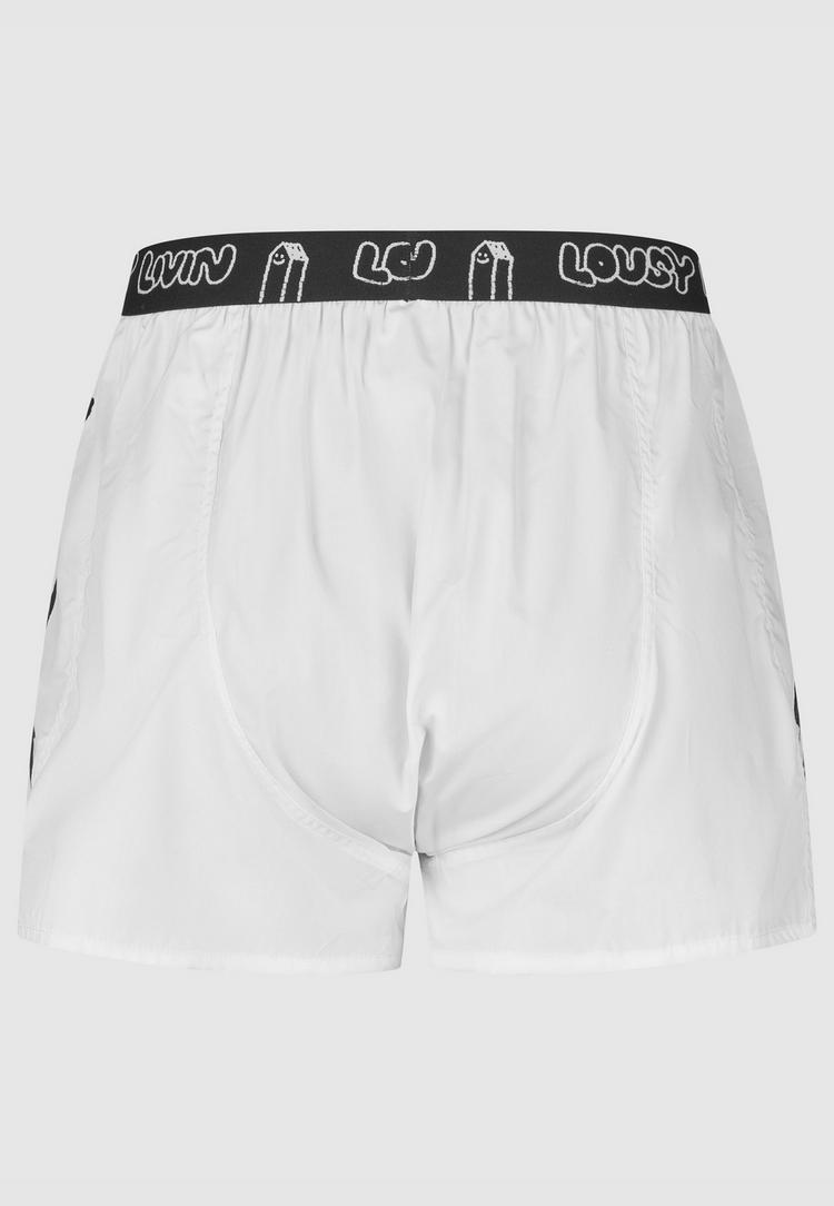 Lousy Livin Lousy Livin Lou Unterhose Herren - Black White - 4 | SportScheck