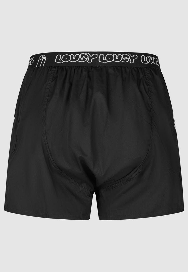 Lousy Livin Lousy Livin Lou Unterhose Herren - Black White - 5 | SportScheck
