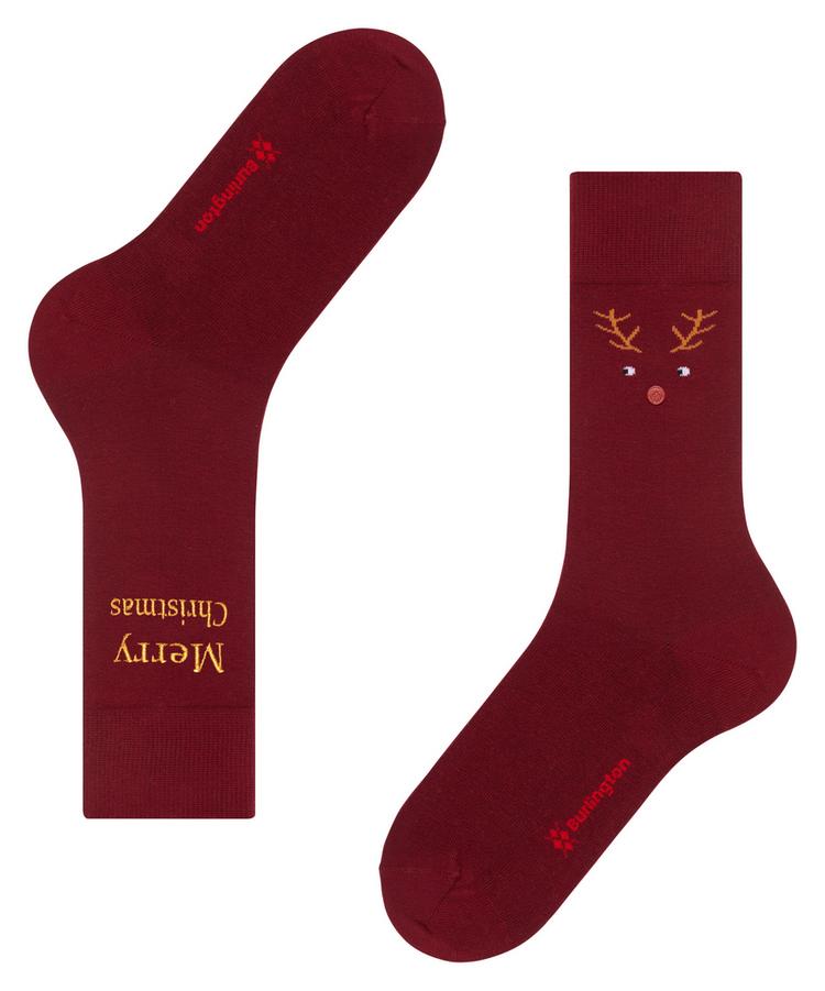 Burlington Burlington Red-Nosed Rudolph Socken Herren - wine (8010) - 2 | SportScheck
