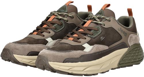 Rückansicht von JEEP Sneaker Sneaker Herren Dunkelbraun