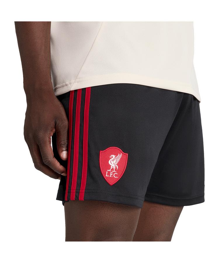 adidas adidas FC Liverpool Short Away 2025/2026 Fu&szlig;ballshorts Herren - schwarz - 0 | SportScheck