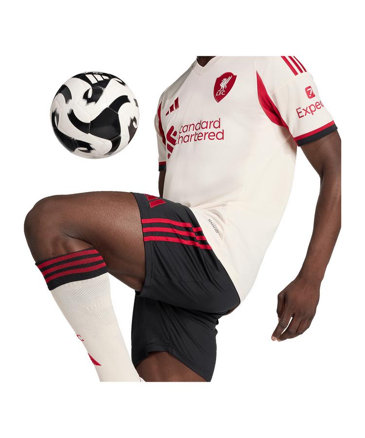 adidas adidas FC Liverpool Short Away 2025/2026 Fu&szlig;ballshorts Herren - schwarz - 1 | SportScheck