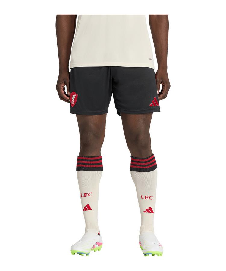 adidas adidas FC Liverpool Short Away 2025/2026 Fu&szlig;ballshorts Herren - schwarz - 2 | SportScheck