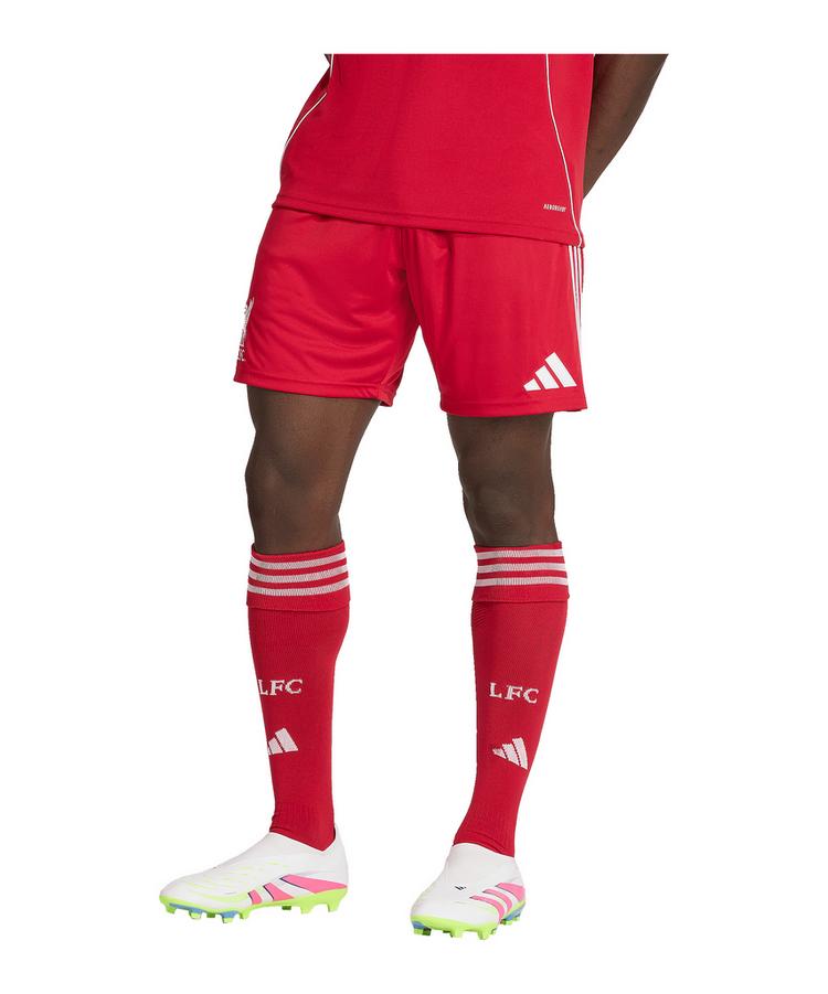 adidas adidas FC Liverpool Short Home 2025/2026 Fu&szlig;ballshorts Herren - rot - 1 | SportScheck