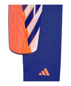 Rückansicht von adidas League Schienbeinschoner Schienbeinschoner weissblau