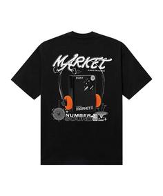 Market Audioman T-Shirt T-Shirt Herren schwarz