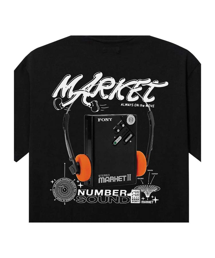 Market Market Audioman T-Shirt T-Shirt Herren - schwarz - 0 | SportScheck