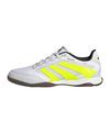 adidas Predator Pro IN Radiant Blaze Wei&szlig; Fu&szlig;ballschuhe Herren - weissgelb