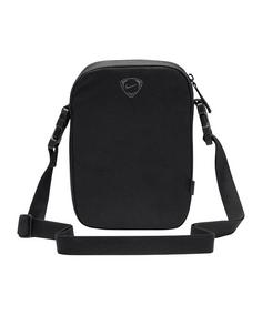 Rückansicht von Nike Heritage Crossbody Tasche Sporttasche schwarz