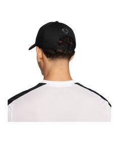 Rückansicht von Nike Club Unstructured Cap Laufmütze schwarz