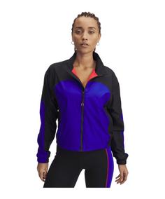 Under Armour Projekt Rock Woven Trainingsjacke Damen Laufjacke Damen schwarz