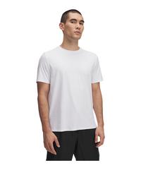 Under Armour Launch Elite T-Shirt Wei&szlig; Laufshirt Herren - weisssilber