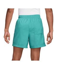 Rückansicht von Nike 5in Poolside Short Sweathose Herren blauweiss