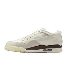 Rückansicht von Nike Air 4 RM Hemp Beige Sneaker Herren beigeblau