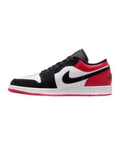 Rückansicht von Nike Air 1 Low SE Black Toe Sneaker Herren weissschwarzrot