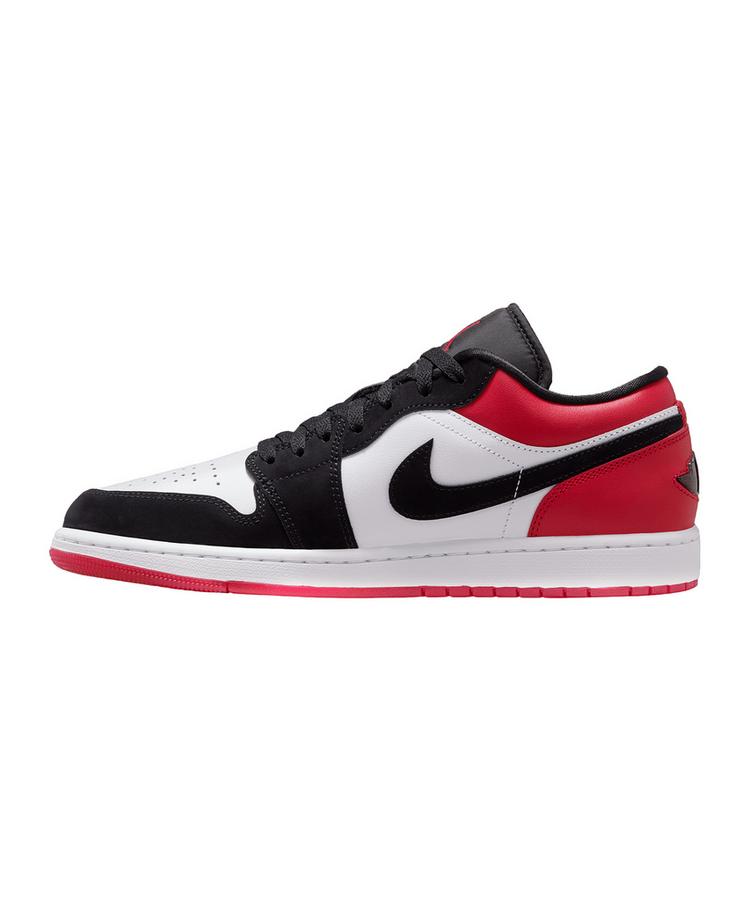 Nike Nike Air 1 Low SE Black Toe Sneaker Herren - weissschwarzrot - 0 | SportScheck