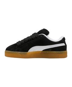 Rückansicht von PUMA Suede Xl Dark Risk Sneaker Weiß Sneaker schwarz