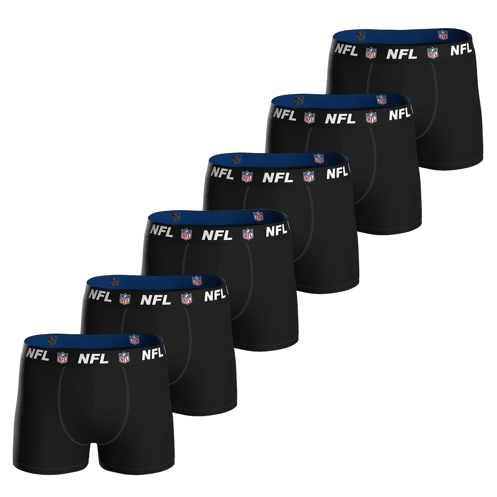 NFL Boxershort Unterhose Herren - Schwarz