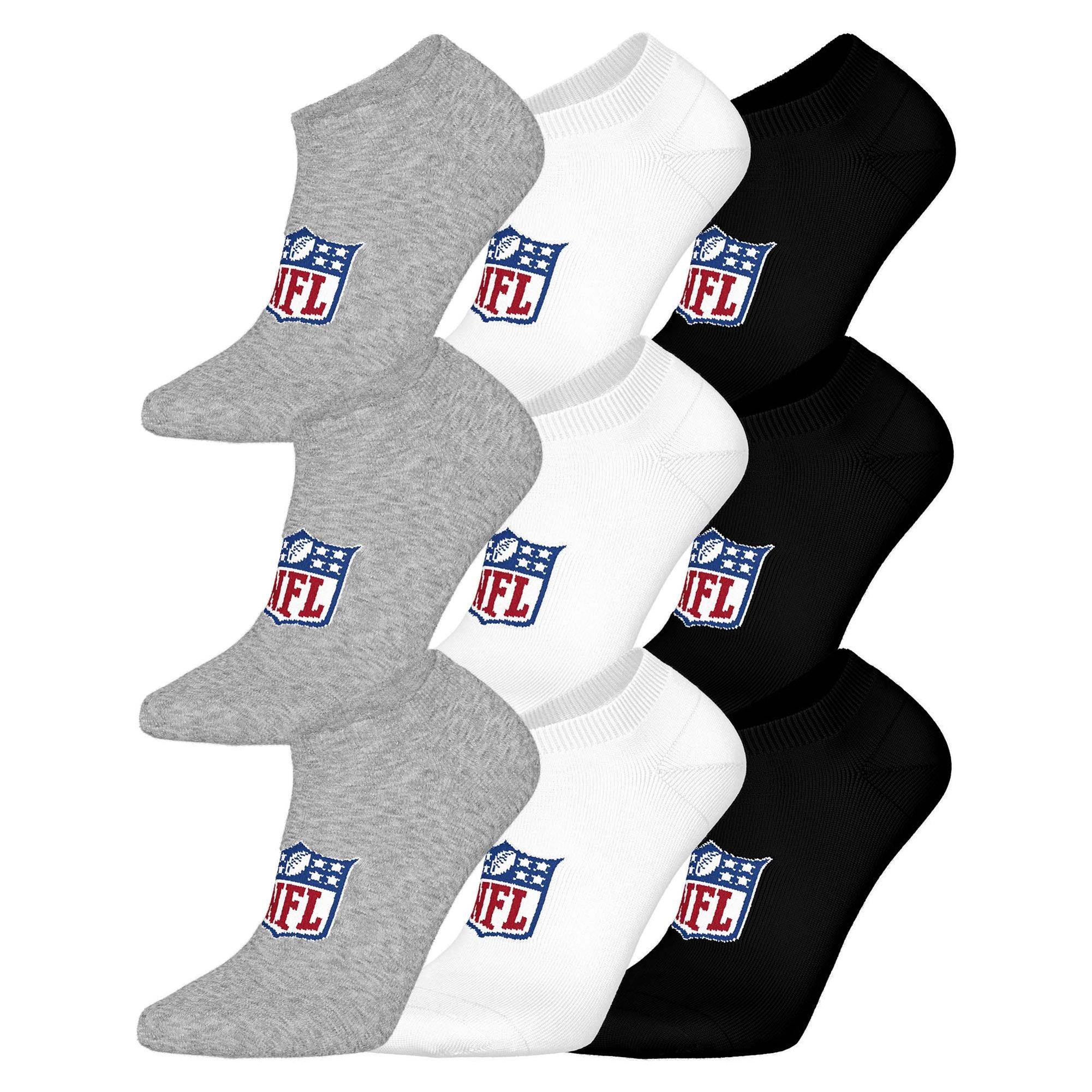 NFL Socken Socken - Wei&szlig;/Grau/Schwarz