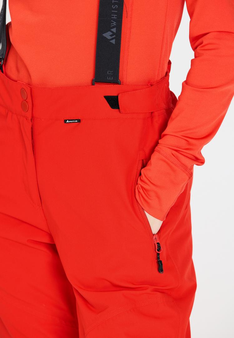 Whistler Whistler Drizzle Skihose Damen - 4328 Red Alert - 1 | SportScheck