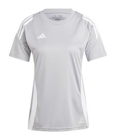 adidas Tiro 24 Trikot Damen Fußballtrikot Damen grauweiss