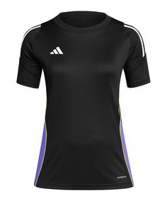 adidas Tiro 24 Trikot Damen Fußballtrikot Damen schwarzlila