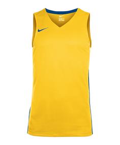 Nike Team Basketball Stock Trikot Fußballtrikot Herren gelb