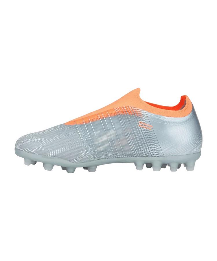 PUMA PUMA ULTRA 3.4 MG Jr Kids Fu&szlig;ballschuhe Kinder - silbergelb - 0 | SportScheck