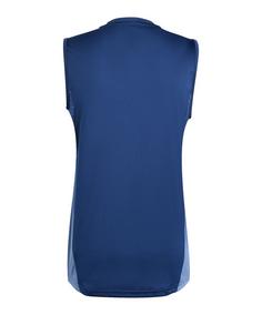 Rückansicht von adidas Tiro 25 Competition Tanktop Weiß Funktionstop Herren blaublau