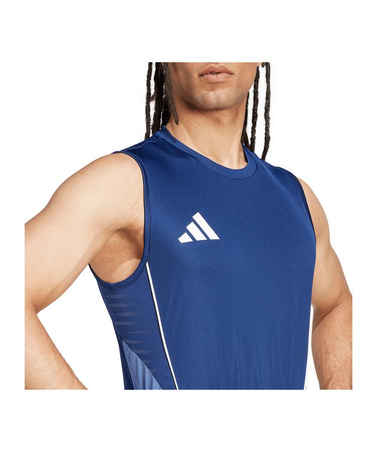 adidas adidas Tiro 25 Competition Tanktop Wei&szlig; Funktionstop Herren - blaublau - 1 | SportScheck