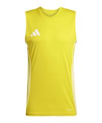 adidas Tiro 25 Competition Tanktop Wei&szlig; Funktionstop Herren - gelbgelb