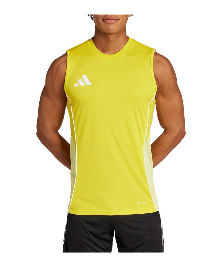 adidas adidas Tiro 25 Competition Tanktop Wei&szlig; Funktionstop Herren - gelbgelb - 0 | SportScheck
