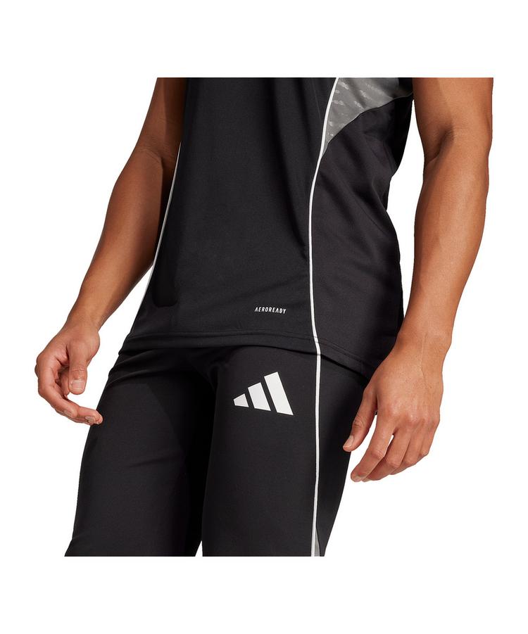 adidas adidas Tiro 25 Competition Tanktop Wei&szlig; Funktionstop Herren - schwarzgrau - 3 | SportScheck