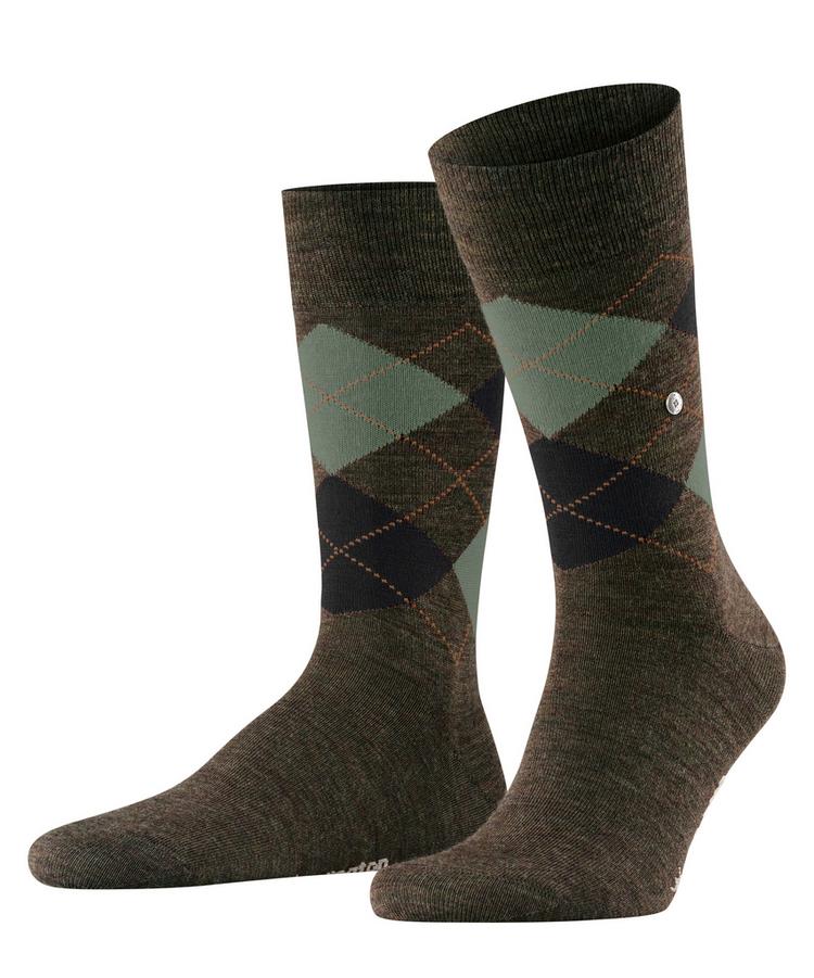 Burlington Burlington Edinburgh Melange Socken Herren - jade cream (7185) - 0 | SportScheck