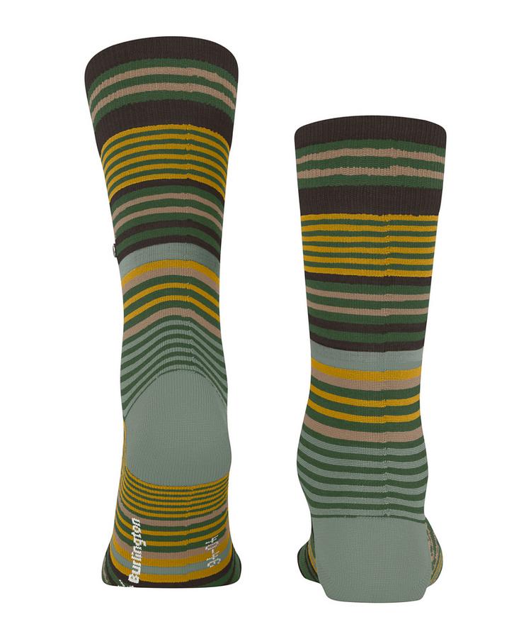 Burlington Burlington Stripe SO Socken Herren - asparagus (7045) - 0 | SportScheck