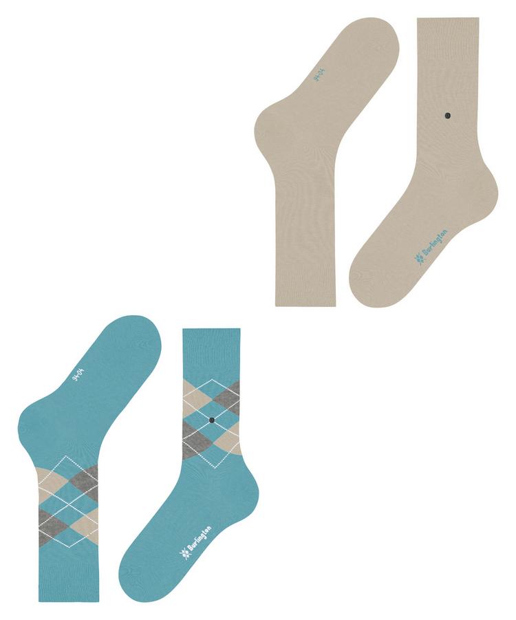 Burlington Burlington Everyday Mix SO 2-Pack Socken Herren - key largo (6852) - 2 | SportScheck