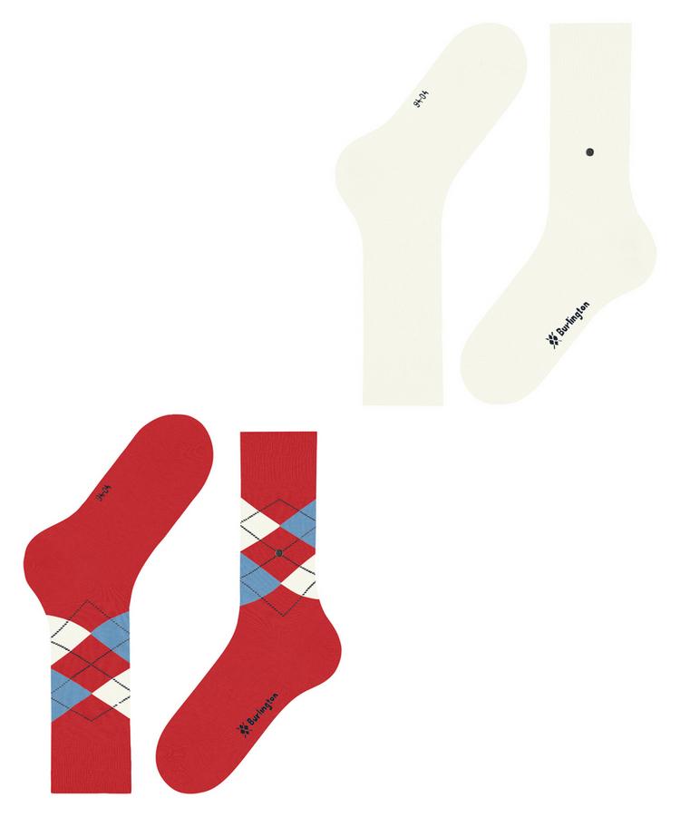 Burlington Burlington Everyday Mix SO 2-Pack Socken Herren - tulip (8081) - 2 | SportScheck