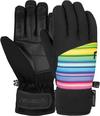 Reusch Beatrix R-TEX&reg; XT Junior Handschuh Kinder - 7492 black/multicol lines
