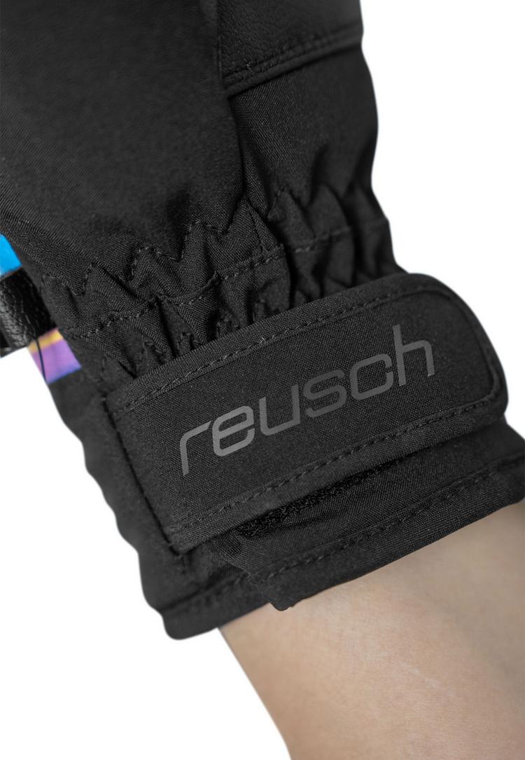 Reusch Reusch Beatrix R-TEX&reg; XT Junior Handschuh Kinder - 7492 black/multicol lines - 1 | SportScheck